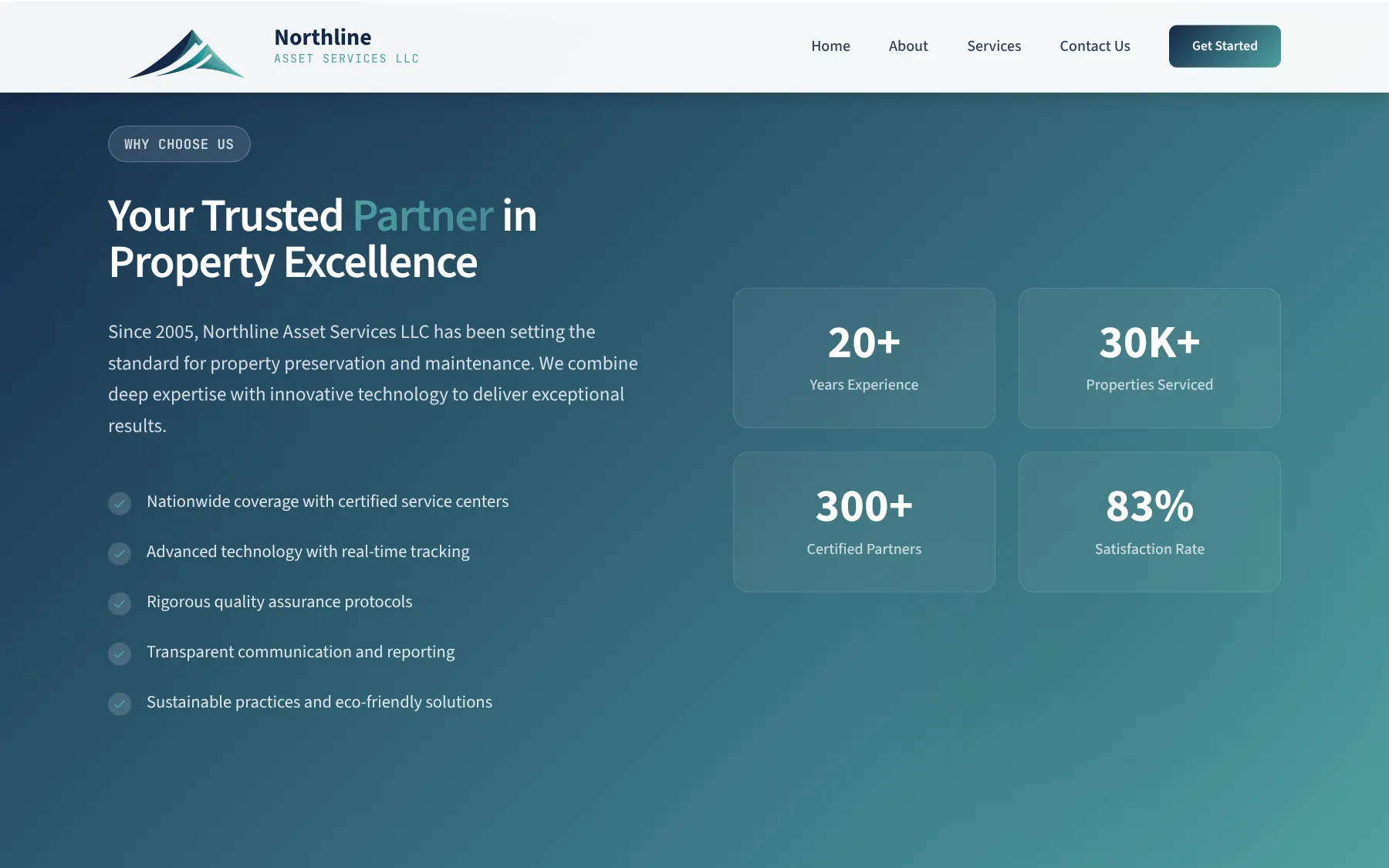 Why choose Northline, with key figures