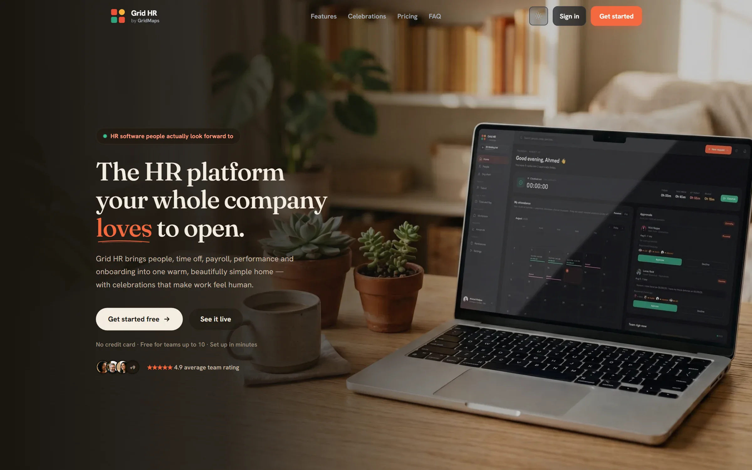 Grid HR project preview