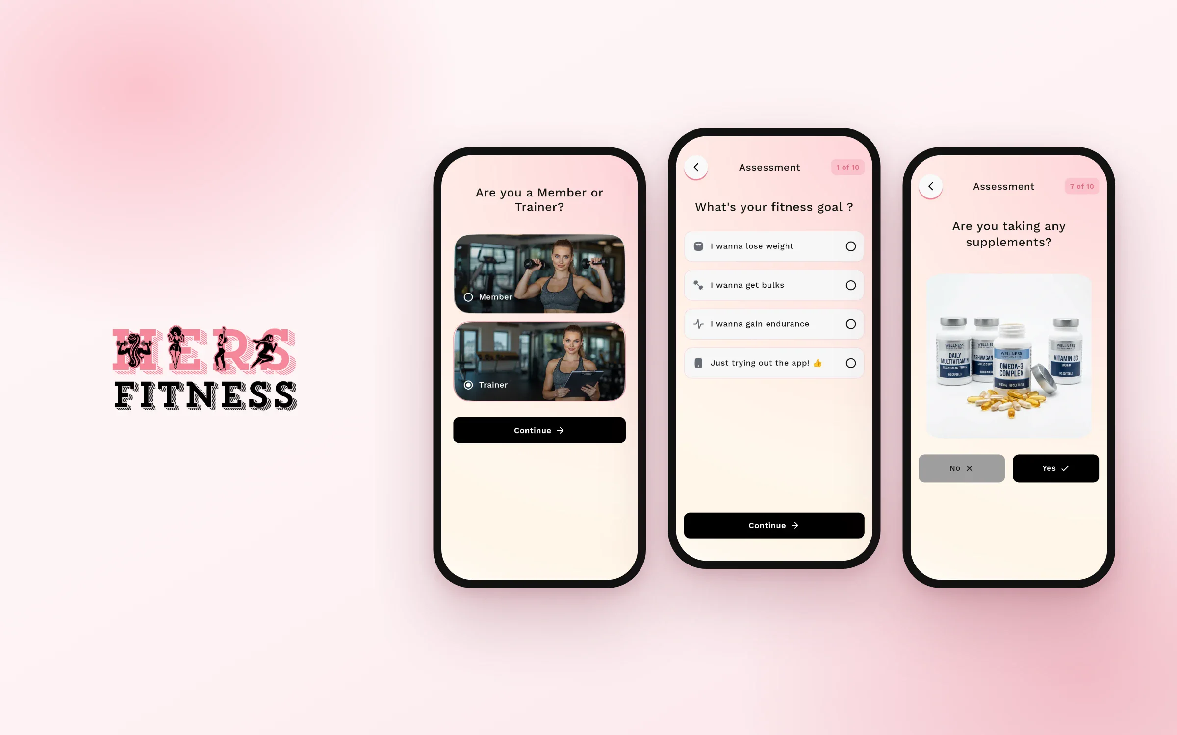Hers Fitness project preview