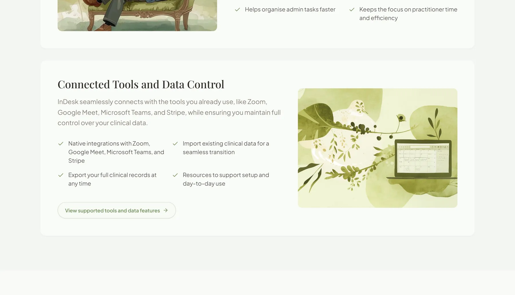 Connected tools and data control