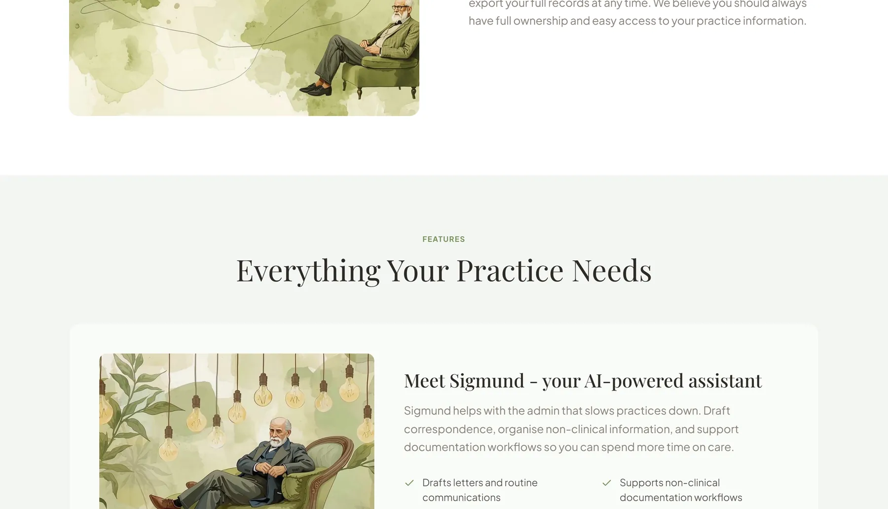 Sigmund, the AI assistant