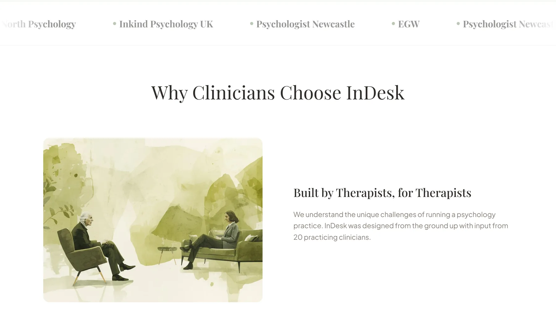 InDesk: why clinicians choose it