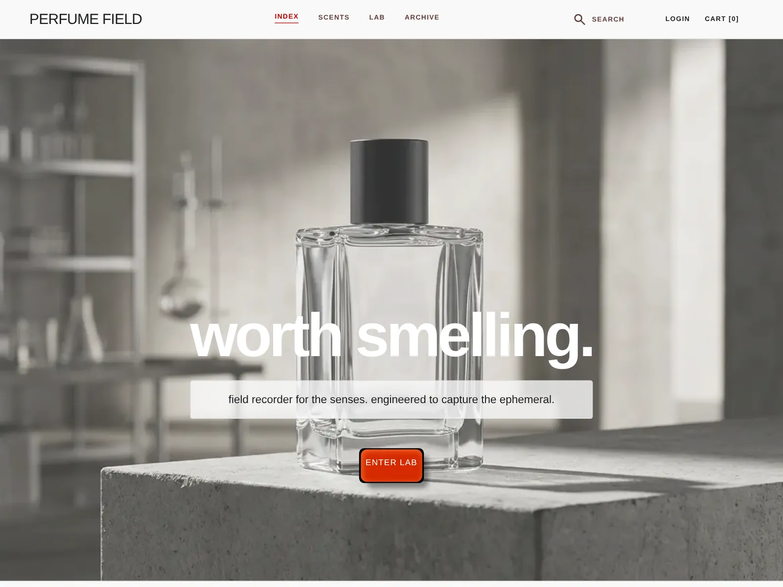 Perfume Field project preview