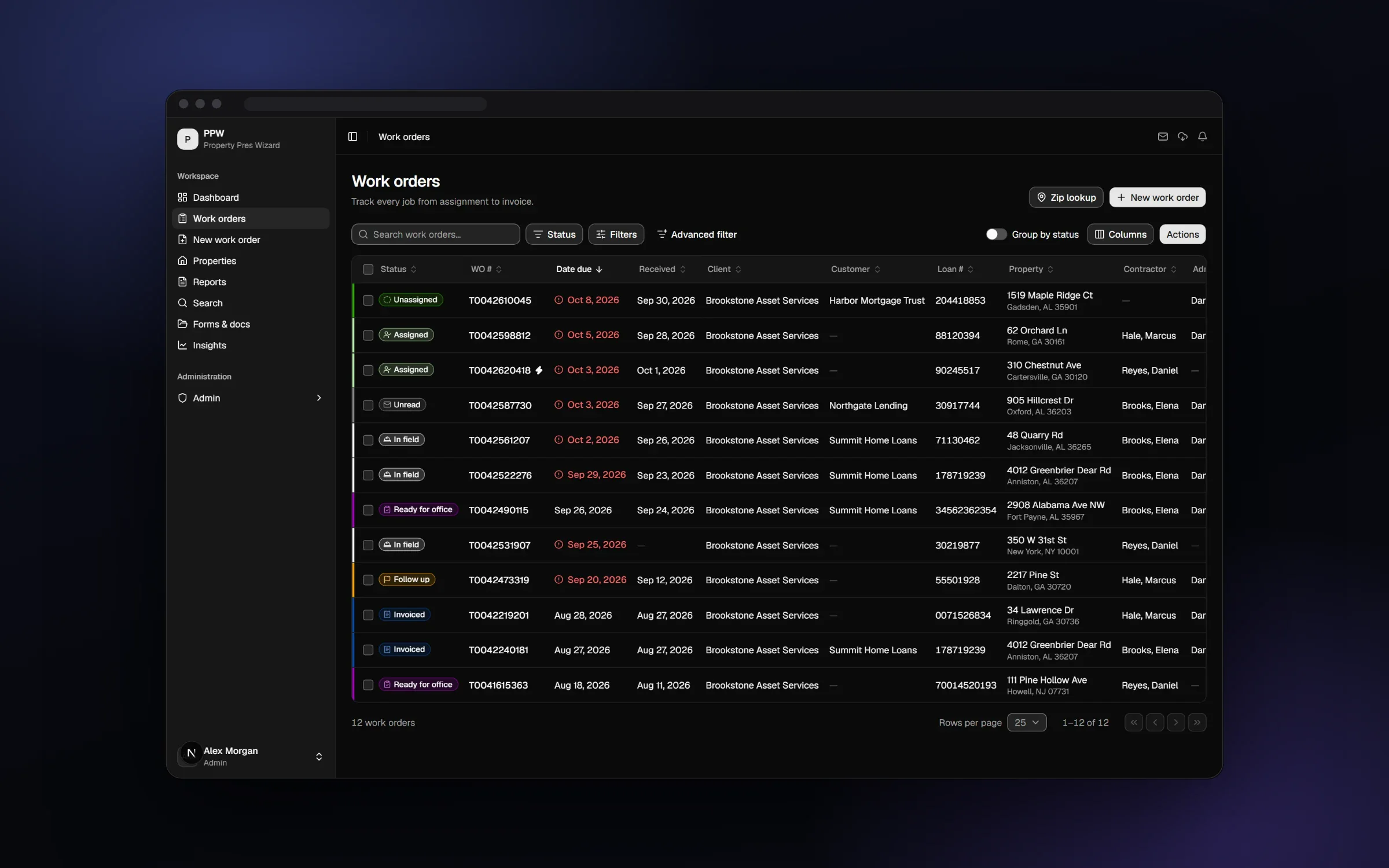 Property Pres Wizard project preview