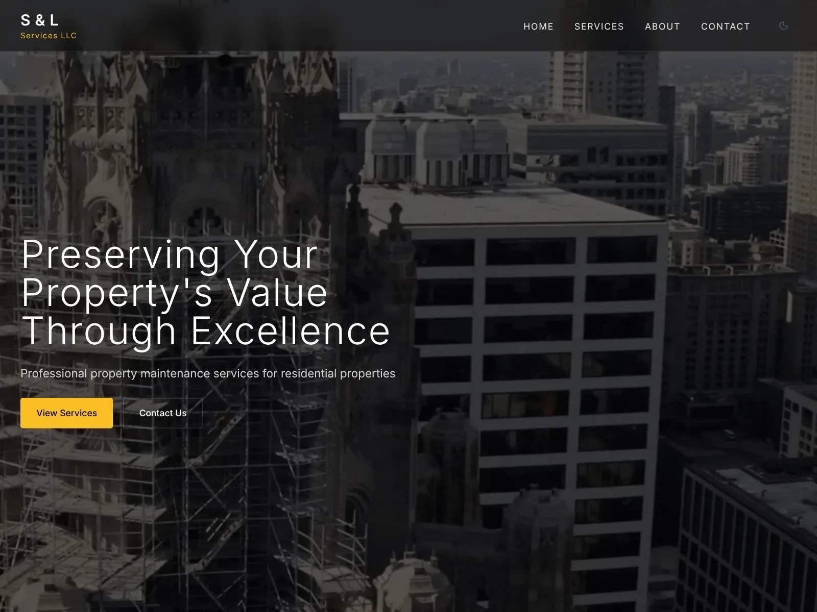 S & L Services project preview