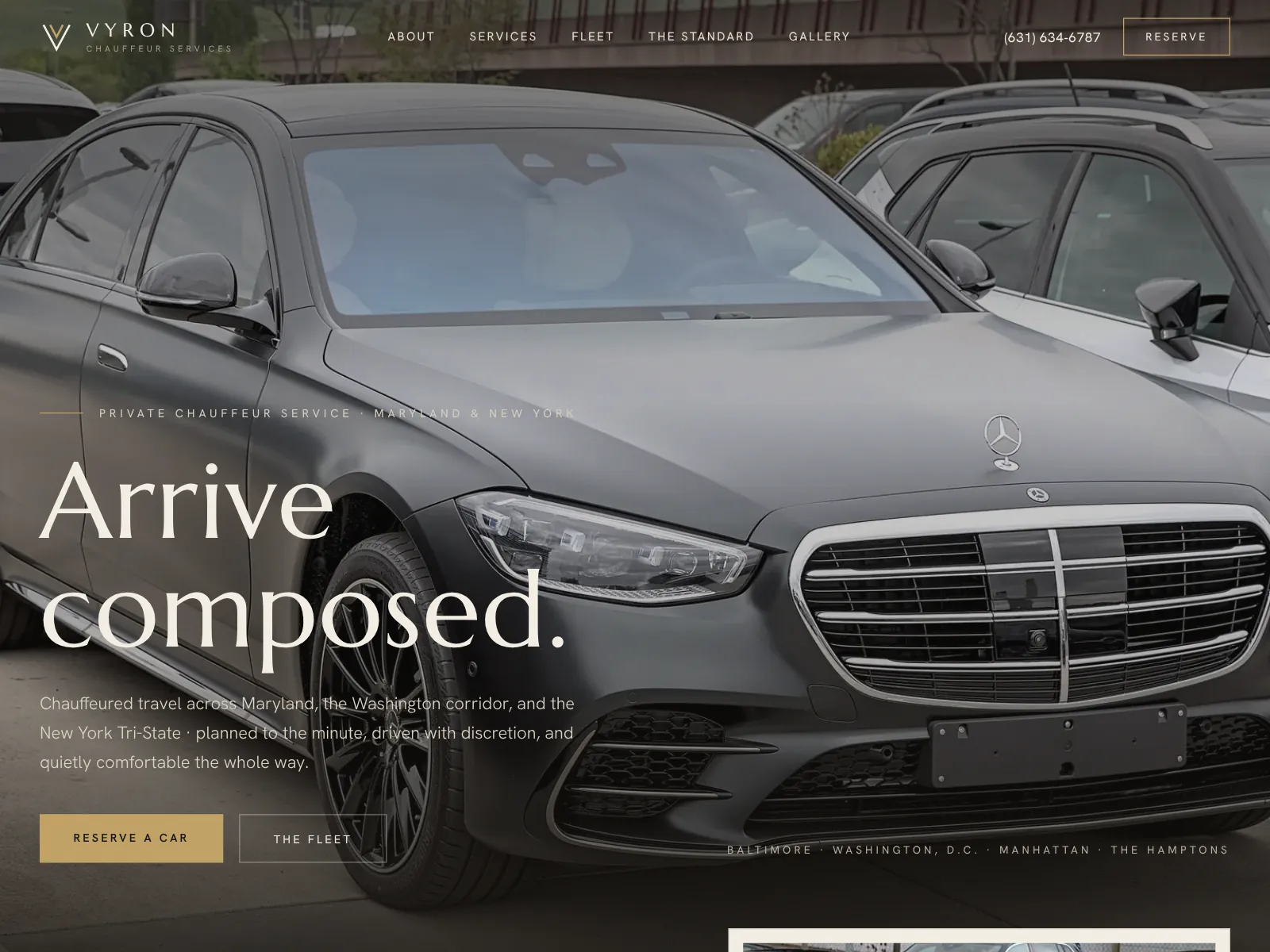 Vyron Chauffeur Services project preview