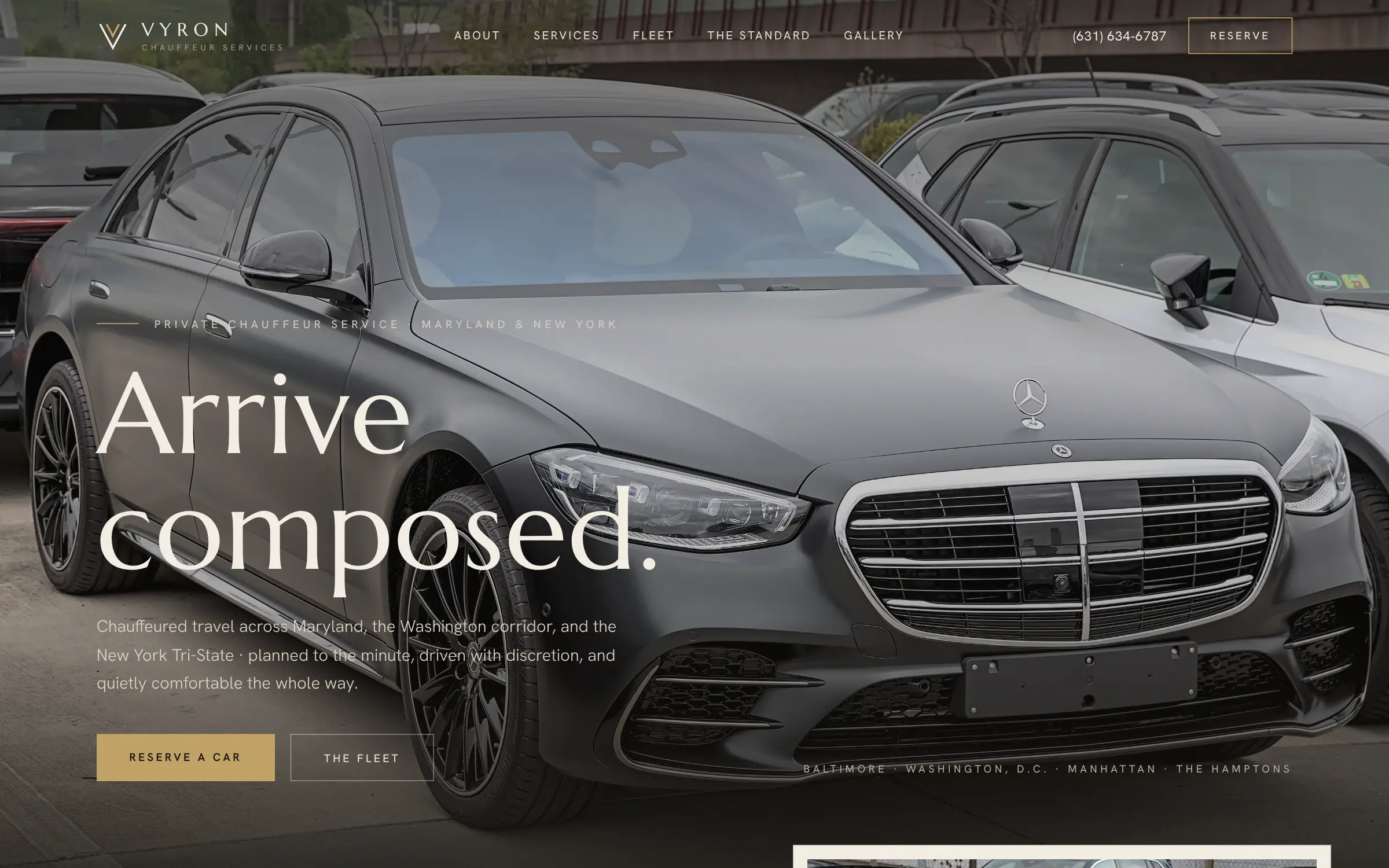 Vyron Chauffeur Services cover